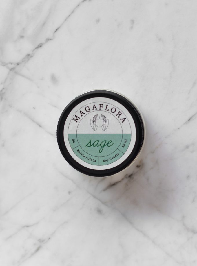 Sage Soya Wax Mum