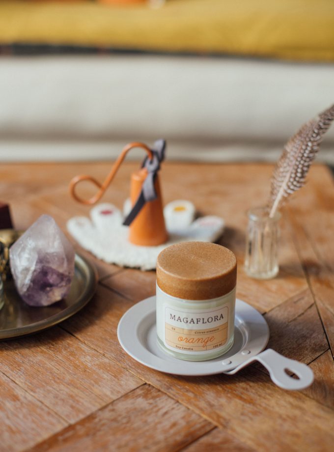 Kulplu Renkli Mumve Tütsü Tabakları