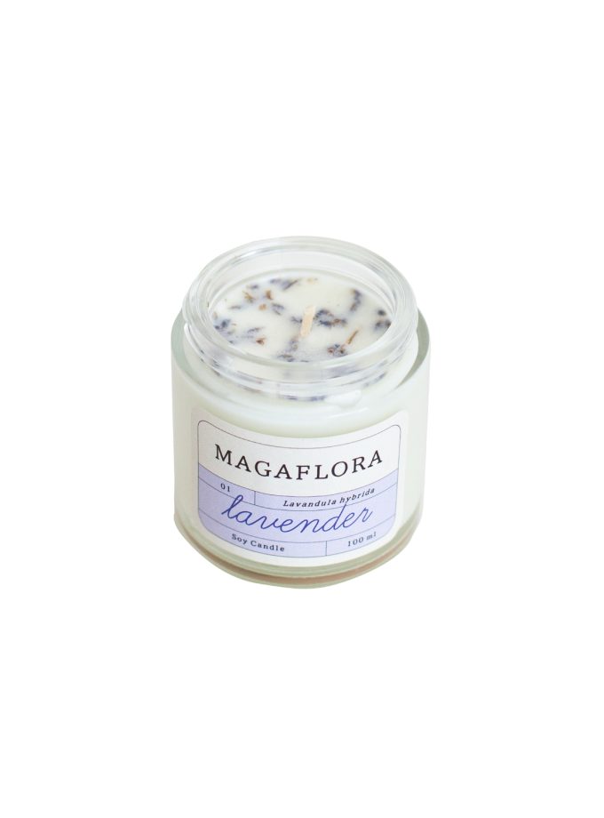 Lavender Soya Wax Mum