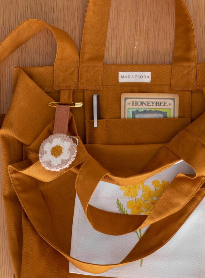 Nakışlı Alışveriş Çantaları- MİMOZA