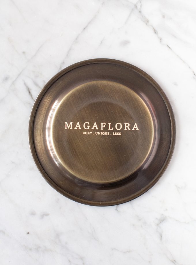 Okside Pirinç Mum ve Tütsü Tabakları