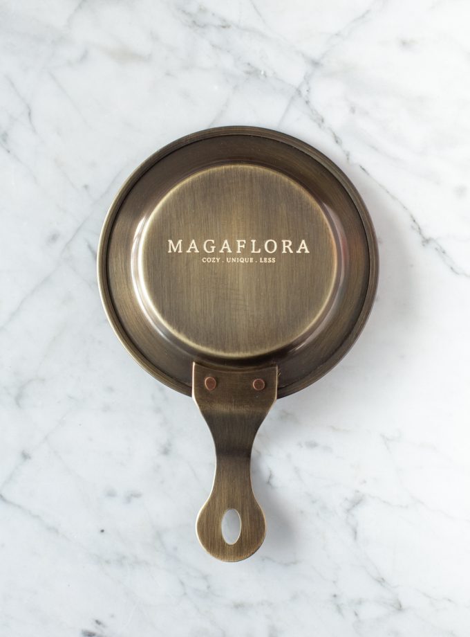 Okside Pirinç Mum ve Tütsü Tabakları