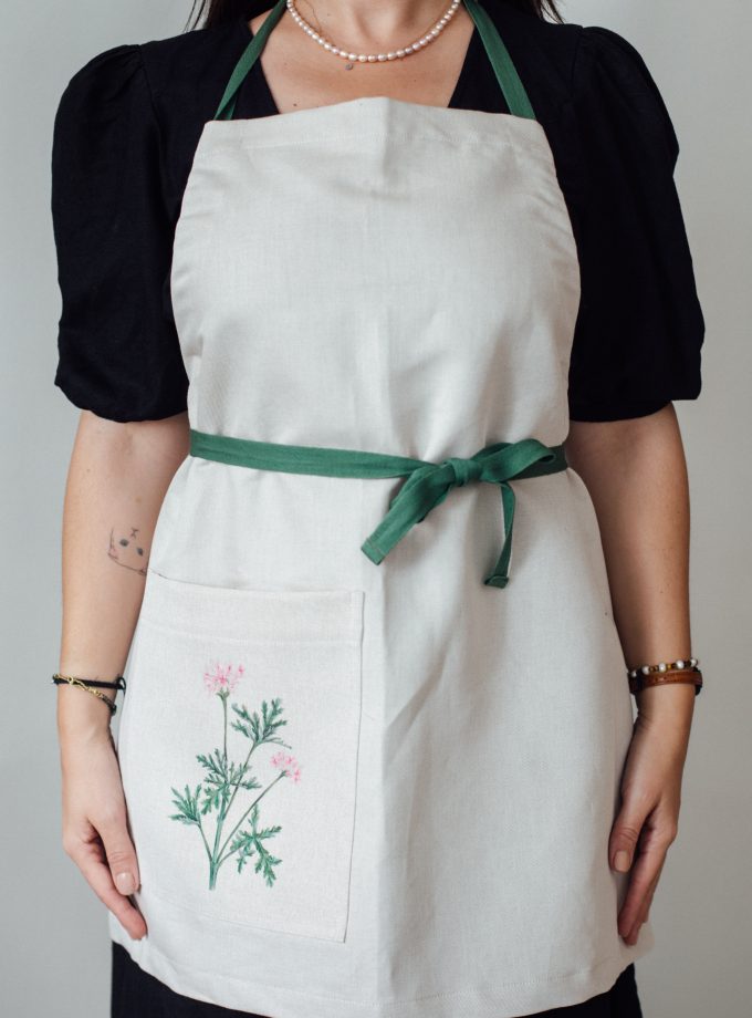 İpli Mutfak Önlüğü