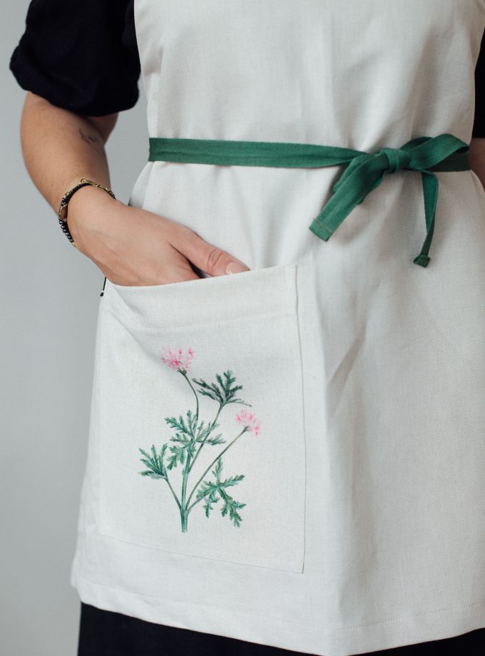 İpli Mutfak Önlüğü