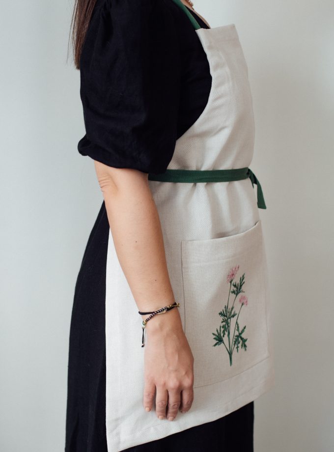 İpli Mutfak Önlüğü