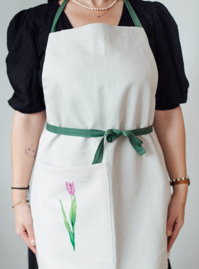 İpli Mutfak Önlüğü