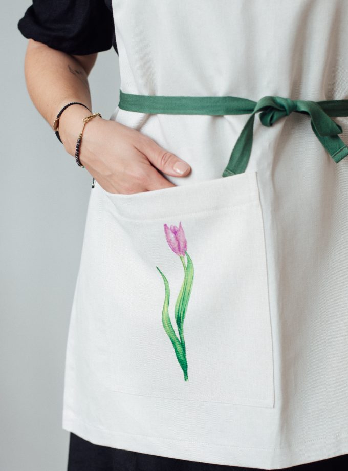 İpli Mutfak Önlüğü