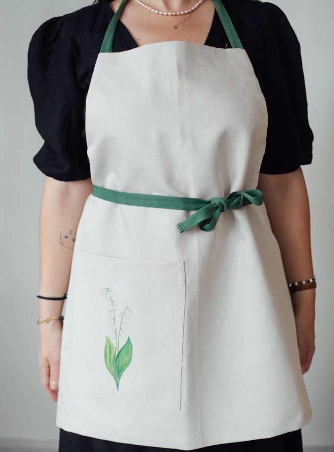 İpli Mutfak Önlüğü
