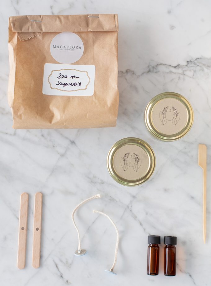 Soya Wax Mum Yapım Kutusu