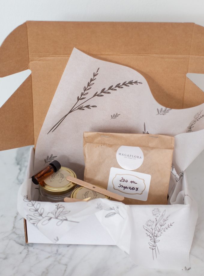 Soya Wax Mum Yapım Kutusu