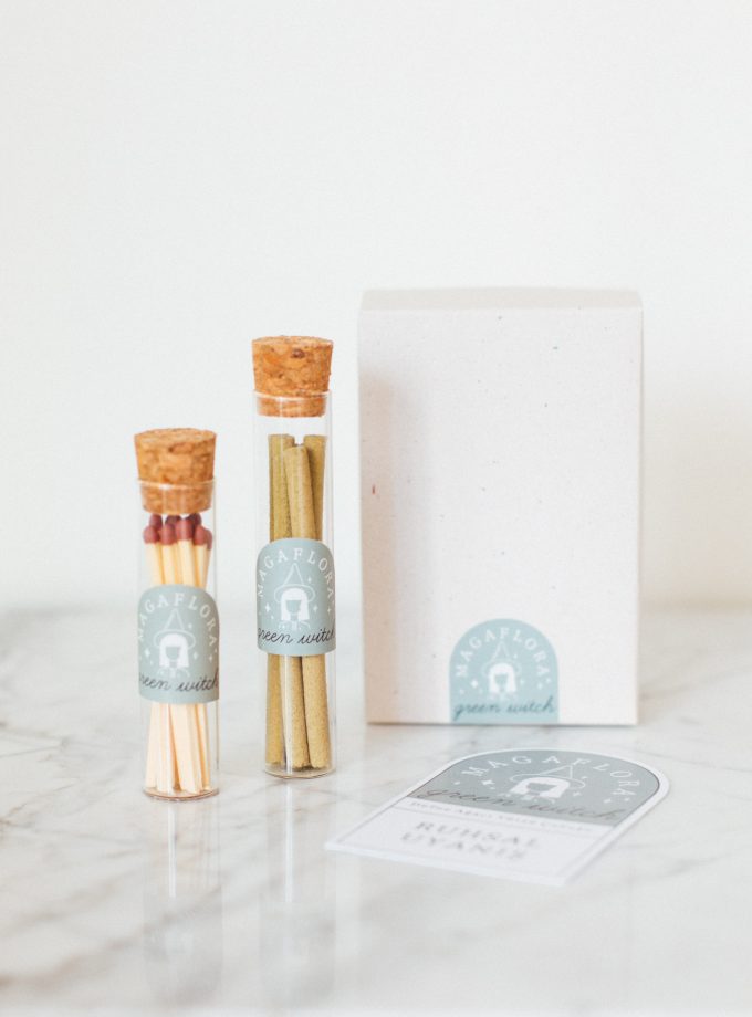 Green Witch Defne Ağacı 5'li Tütsü Çubuğu