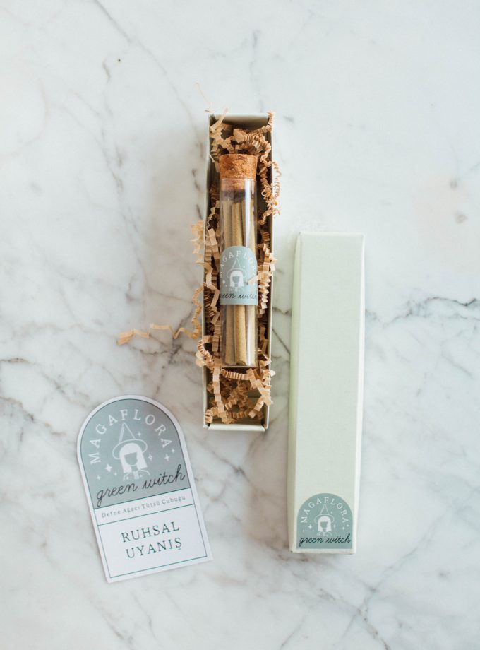 Green Witch Defne Ağacı 5'li Tütsü Çubuğu