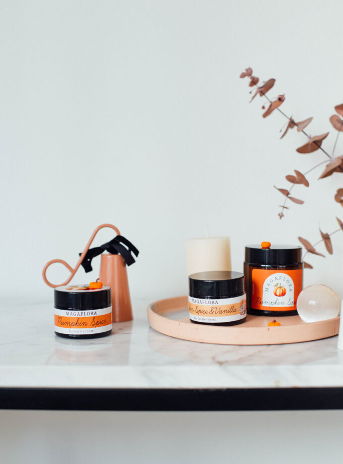 Pumpkin Spice & Vanilla Soya Wax Mum