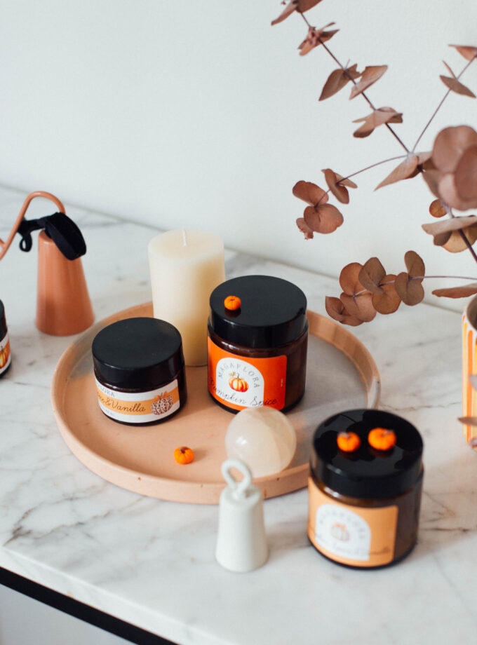Pumpkin Spice Soya Wax Mum