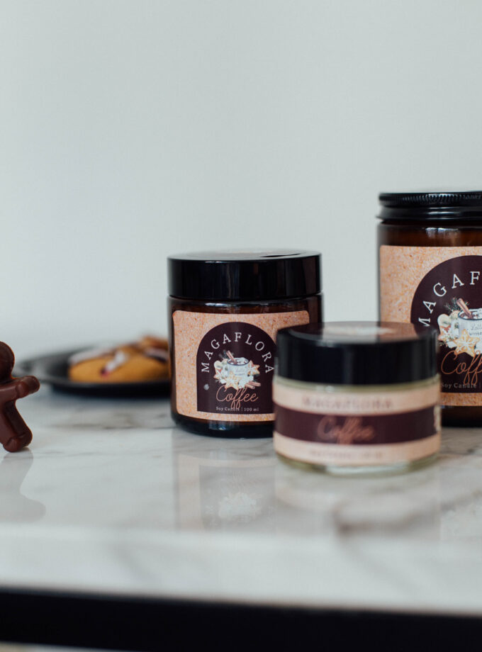 Yeni Yıl Coffee Soya Wax Mum