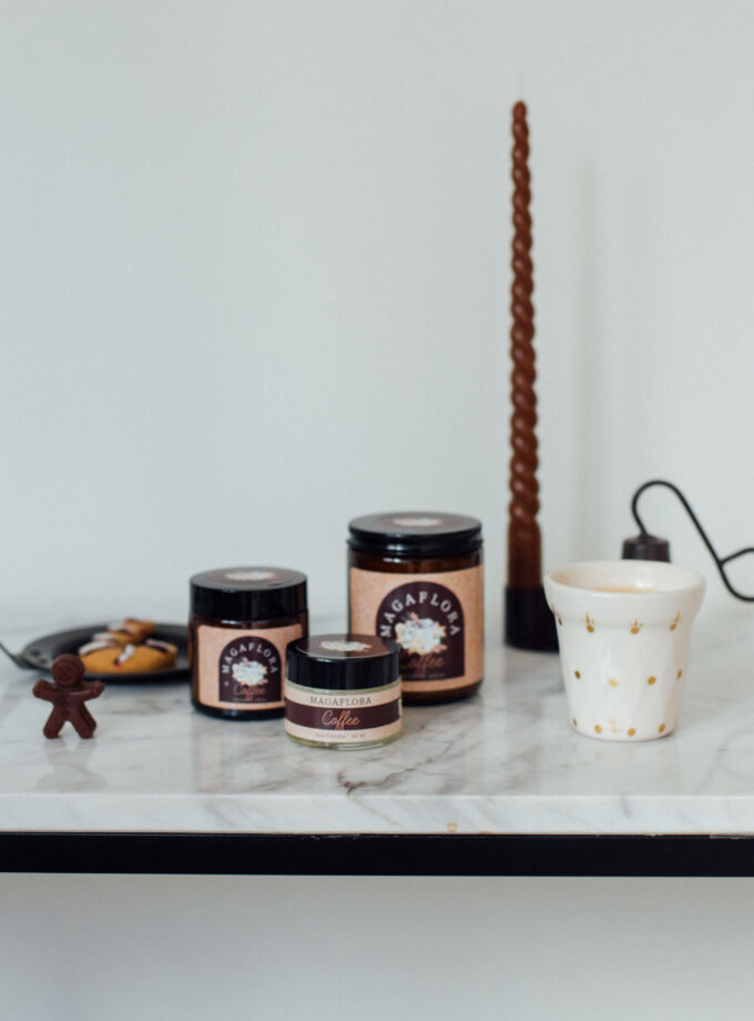 Yeni Yıl Coffee Soya Wax Mum