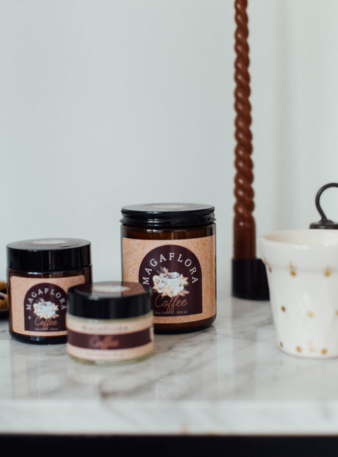 Yeni Yıl Coffee Soya Wax Mum