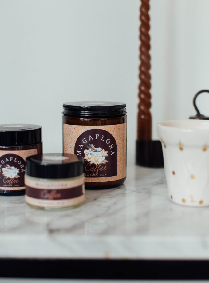 Yeni Yıl Coffee Soya Wax Mum