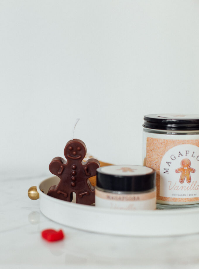 Yeni Yıl Vanilla Soya Wax Mum