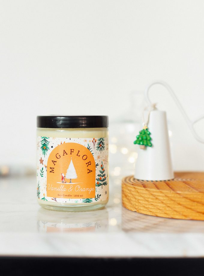 Yeni Yıl İkilisi 250 ML Mum ve Krem Mum Söndürücü