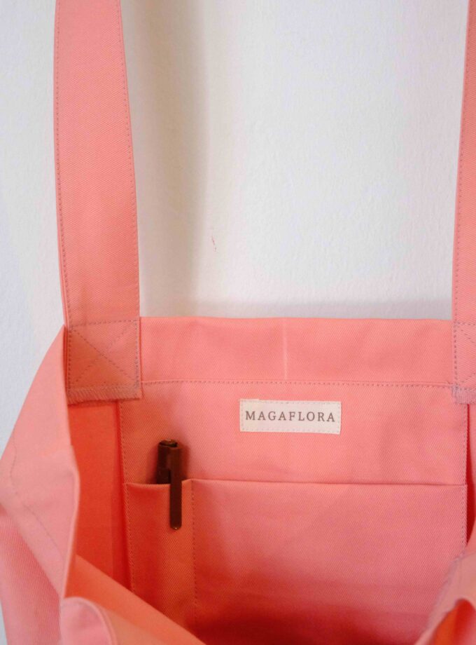 Nakış Şeritli Alışveriş Çantası